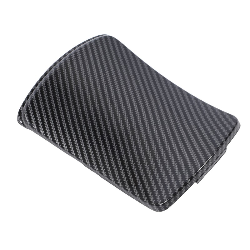 Carbon Fiber Style Fuel Tank Cap Cover Stylish Scratch Proof