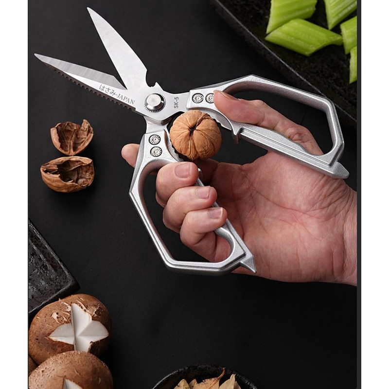 Premium Kitchen Scissors,Heavy-Duty Stainless Steel Kitchen Shears,Multi-Purpose Scissors with Serrated