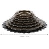Keenso Bicycle Freewheel Cassette, 8 Speed Thread Freewheel 13-32T Mountain
