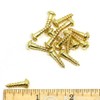 15 pcs Phillips Drive Brass Wood Screws #8 x 5/8