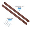 sourcing map Drawer Slides, 1Set 300mm - Plastic Drawer Rails