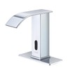 Automatic Sensor Touchless Bathroom Faucet, Waterfall Single Hole Bathroom Sink