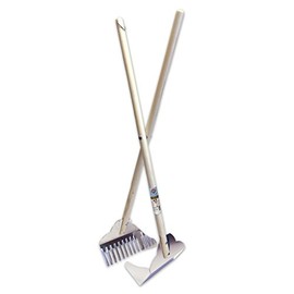 Spotty Easy Pet Dog Waste Pick Up Metal Tray Lightweight Scissor Pooper Scooper with Rake