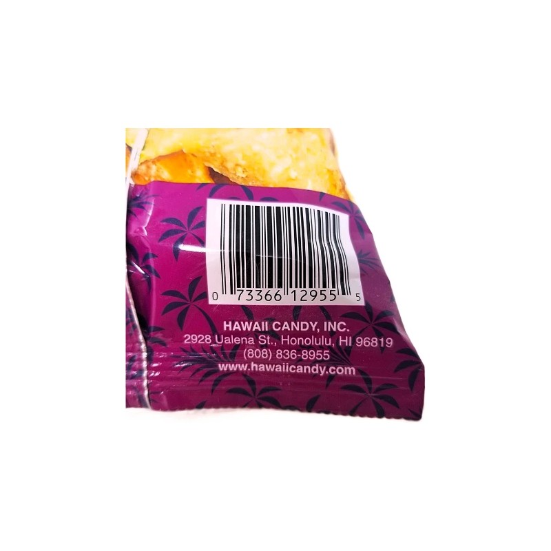 Hawaii Candy Ginger Wafer Cookies Made in Hawaii 3oz Cholesterol
