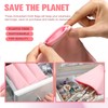 Sanwuta 8 Pcs Zippered Silver Storage Bags Anti Tarnish Silver