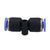 4mm (OD) Pneumatic Air Straight Hose Pipe Tube Inline Push