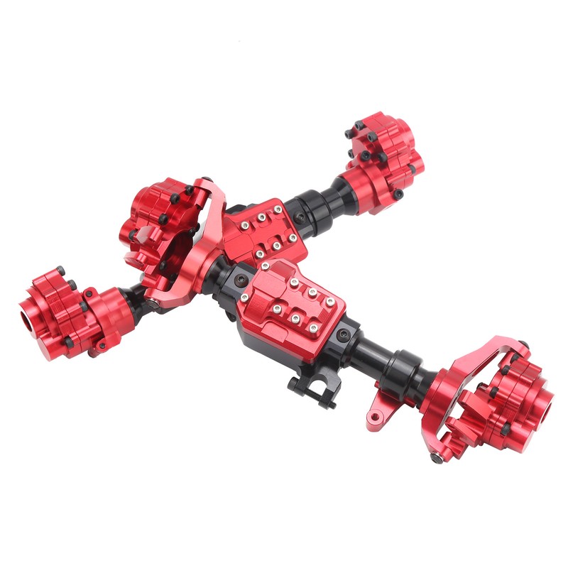 Front and Rear Portal Axle Housing Shell with Front Universal