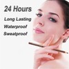 Sumeitang 12 Pcs Light Brown Eyebrow Pencil Set, Pull Cord