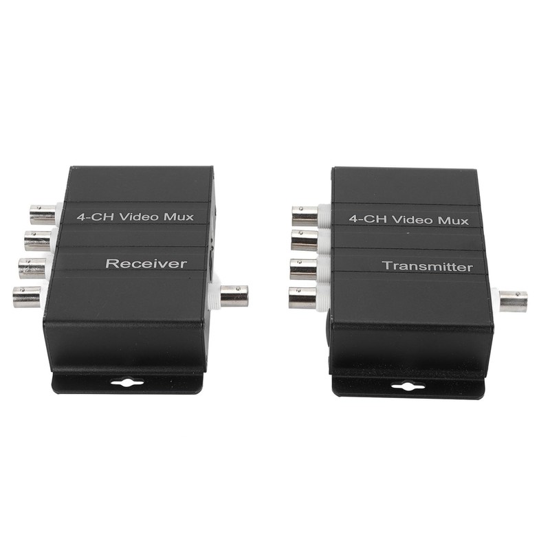 4 Channel Analog Video Multiplexer HD Video Over Coax for