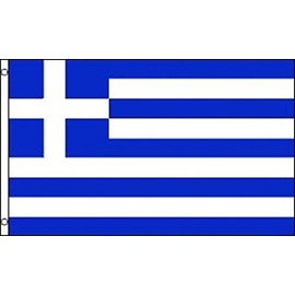 Greece Flag Greek Banner Country Pennant 2x3 foot Indoor Outdoor 24x36 inch New