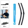 Vipa Wiper Blade Set fits: Ford FOCUS MK4 Hatchback Apr