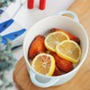 Foraineam 6 Colors Oval Porcelain Ramekins 10 oz Oven Safe