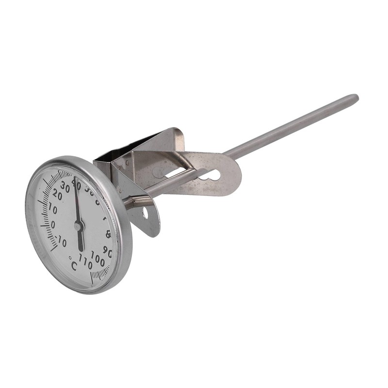 Coffee Thermometer Stainless Steel Food Making Milk Thermometer for Kitchen