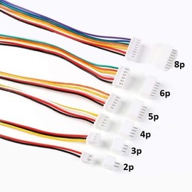 ATEC - JST XH2.54 M (cable 30 cm) + F (male) 24AWG (10pcs x JST 5pin)