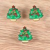 25 Pcs Light up Brooch Pins Snowman Christmas Brooch Led