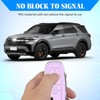 QBUC for Ford Key fob Cover with Keychain,Soft TPU Car