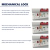 AC220V Smart WiFi Circuit Breaker Miniature Circuit Breaker PA66-DSM Flame