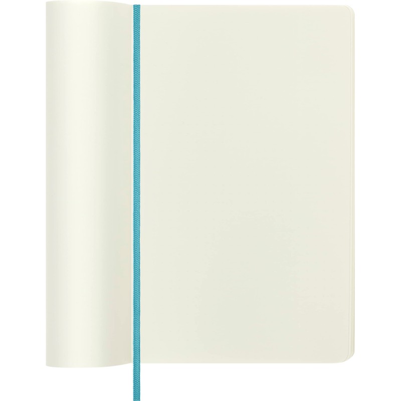 Moleskine Classic Plain Paper Notebook - Soft Cover and Elastic
