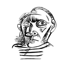 Pentel Pointliner Calligraphy S20P-C30A Fineliner with Metal Calligraphy Tip, Black, Waterproof and Non-fading, 3.0 mm, Pack of 1