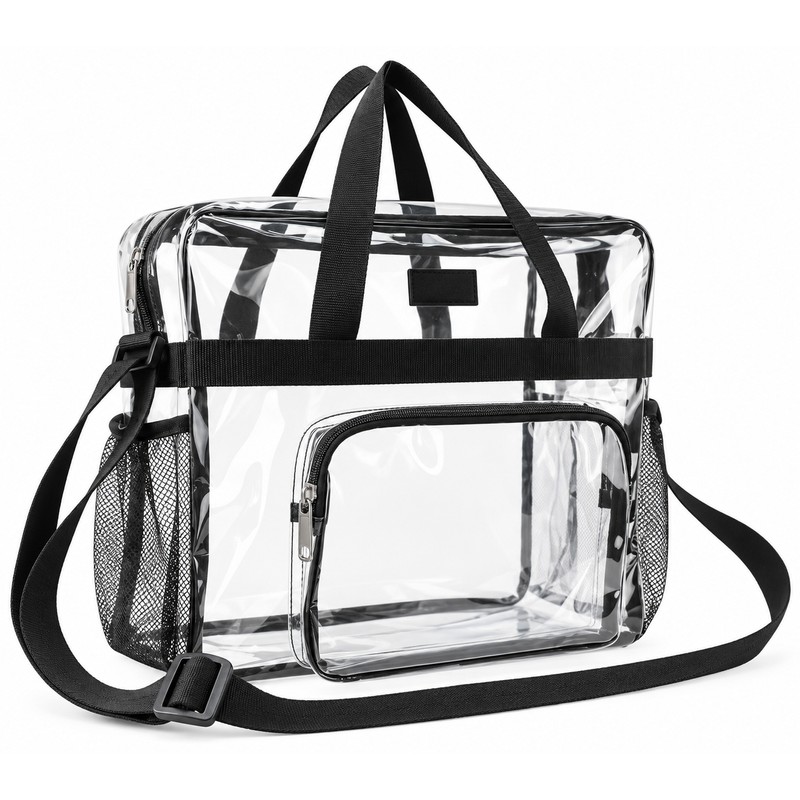 Transparent Waist Bag Clear Sling Belt Bag – PVC Crossbody