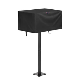 Loenel 23 Inch Park Style Grill Cover, Waterproof Veranda Rectangular Table Top BBQ Grill Cover for Outdoor Grill - 24" L x 23" W x 19" H