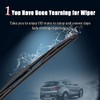 Rear Wiper Blade,8inch Car Back Window Wiper Replacement for Lexus