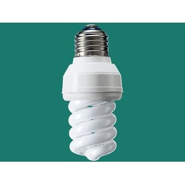 Panasonic PALOK Ball, Spiral D15 Bulb, 60 Shape Type, Pallook Color EFD15EN12