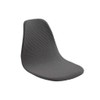Fenteer Armless Shell Chair Seat Cover Washable Removable Modern Ritual
