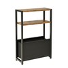 Apetaccat Narrow Side Table End Table, 3-Tier Side Table with