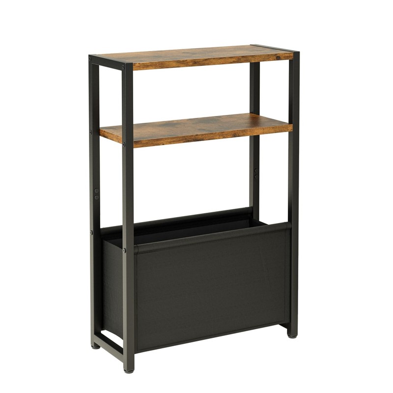 Apetaccat Narrow Side Table End Table, 3-Tier Side Table with