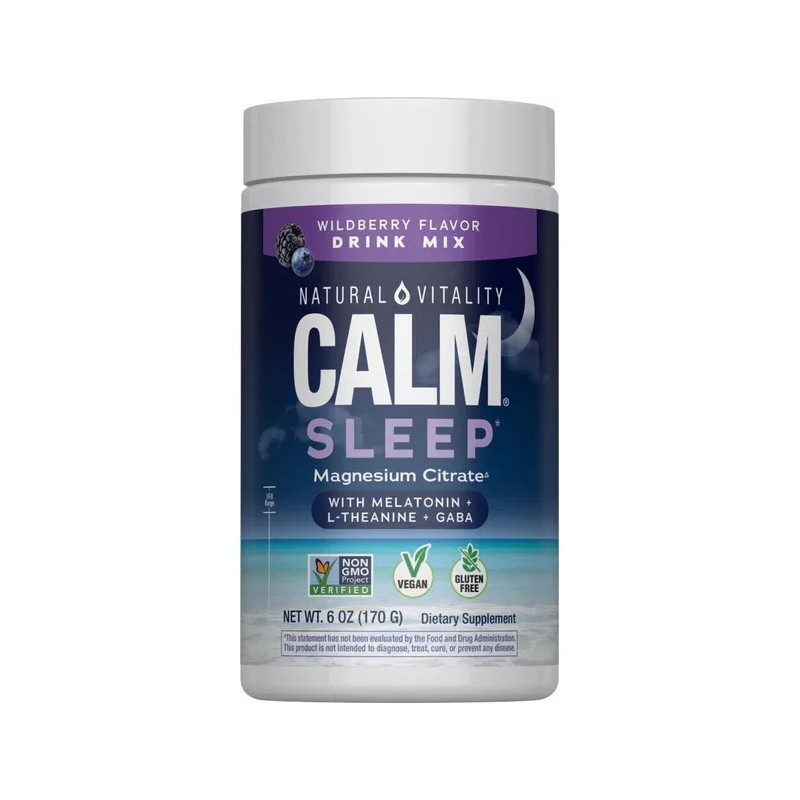 Calm Sleep Magnesio + Melatonina Natural Vitality | Sueño Profundo