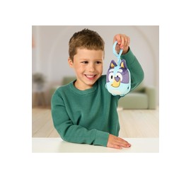 INCREDITOYZ Bluey Mini Plush Clip-on 2-Pack (Bluey and Bingo) with Character Lanyard Keychain Bundled Gift Set