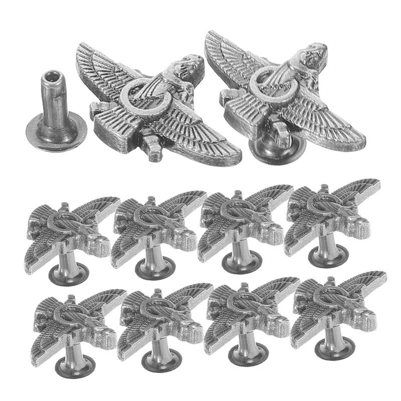 Operitacx 4sets Diy Rivet Kit for Punk Craft Metal Rivets