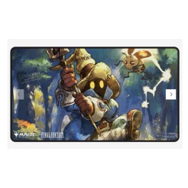 ULTRA PRO Final Fantasy Vivi Ornitier Black Stitched Playmat NEW
