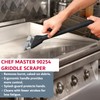 Chef Master Griddle & Flat Iron Grill Scraper, Commercial Blackstone