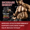 CREATINE Monohydrate Pills 3500mg Per Serving Muscle Growth Building Supplement