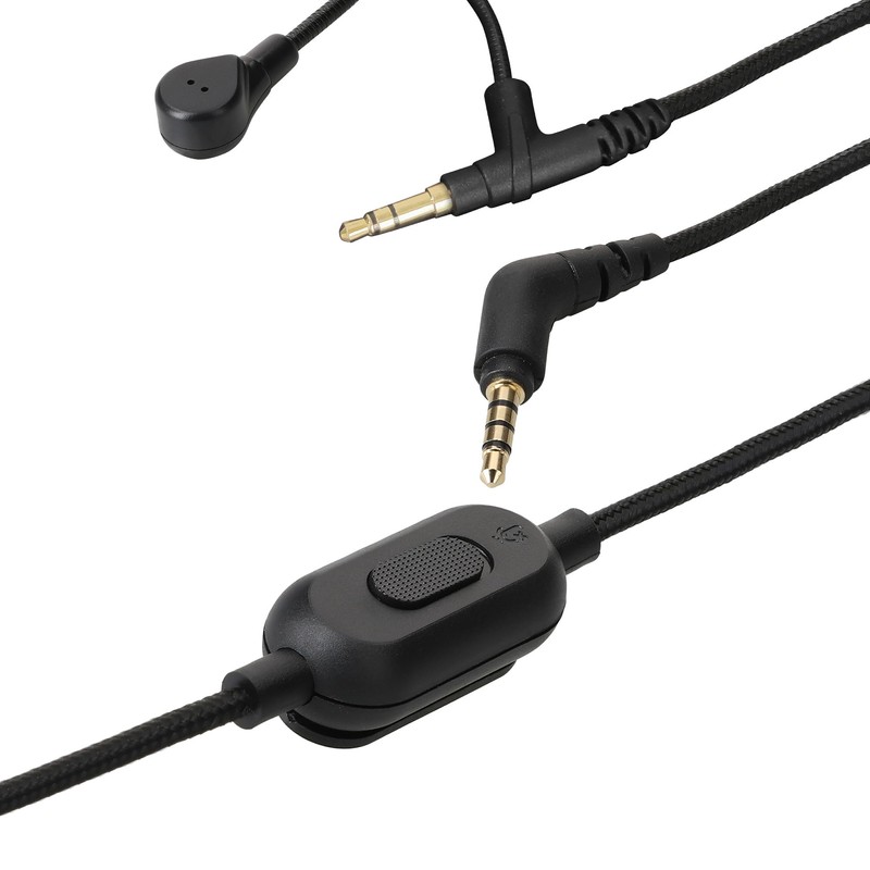 kwmobile Headphone Cable for Sony WH-1000XM5 / WH-1000XM4 / MDR-100ABN