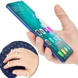 Daiilg E Finger Splint Set Support and Protection for Arthritis, Finger Stabilizer Brace - 5, 6, 7, 8, 9 Sizes