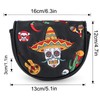 Golf Club Headcover for Drivers, Fairway Woods Covers Sugar Skull