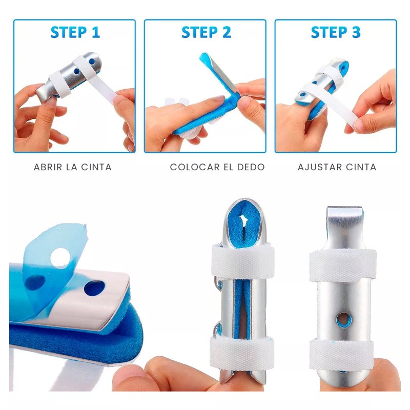 Seven Mine Férula Dedos Tipo Sombrilla [1pza, 3 Tamaños]: Alivio