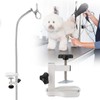 Pet Grooming Table Arms Hair Dryer Clamp Clip Holder(Inner Dia