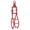 LOPOO 4 Claw Timber Log Lifting Logging Tongs Grabber Tong