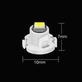 6PC ForXSTORM WHITE T4.2 SUPERBRIGHT WEDGE 3030 LED GLOBES SMD DASH CLUSTER BULB
