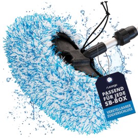 LICARGO® Premium Brush Cover - für eine schonende Wäsche ohne Kratzer - extra weicher & saugfähiger Waschbürstenüberzug - für alle Bürsten Brushcover SB Waschanlage, Bürstenüberzug Waschbox