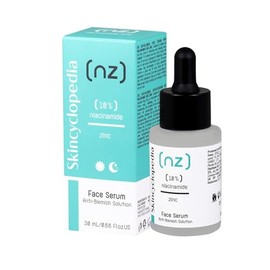Skincyclopedia Suero Facial De Niacinamida Pura Y Zinc, Solución Antiimperfecciones Y Minimizador De Poros, Control Del Acné Y Equilibrante De La Grasa, Elimina Las Marcas Y Las Imperfecciones Del