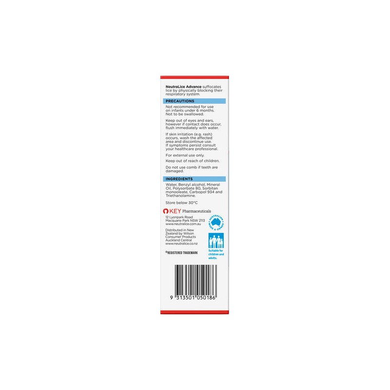 Neutralice Advance Lotion Kit 200ml