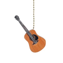 Acoustic Guitar Fan Pull Decorative Light Chain