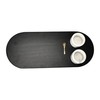 Bloomingville Bloomingville Mango Wood Tray with 2 Marble Bowls and