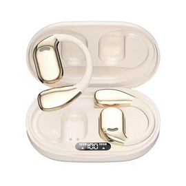 APEXORIGIN AI Language Translator Earbuds, OWS Real-Time 3-in-1 Translation Earbuds 144 Languages & Accents, Translation Device for Travel Business Learning (White)