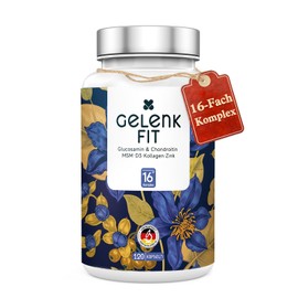 Joint Fit SonneSee Glucosamine + Chondroitin 1500 mg 16 Times Complex with MSM, Turmeric, Vitamins & Minerals Joint Support, Cartilage Formation